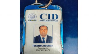 সাহেপ্রতাবে কাভার্ড ভ্যানের সঙ্গে মোটরসাইকেলের সংঘর্ষে পুলিশ সদস্য নিহত